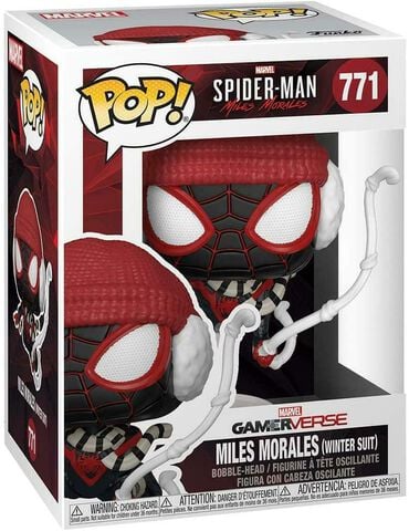 Figurine Funko Pop! N°769 - Spider-man Miles Morales - Miles Morales  (winter Su